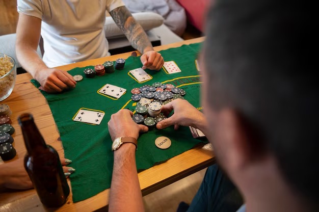 Live Casino Hold'em dealer at gambar slot studio